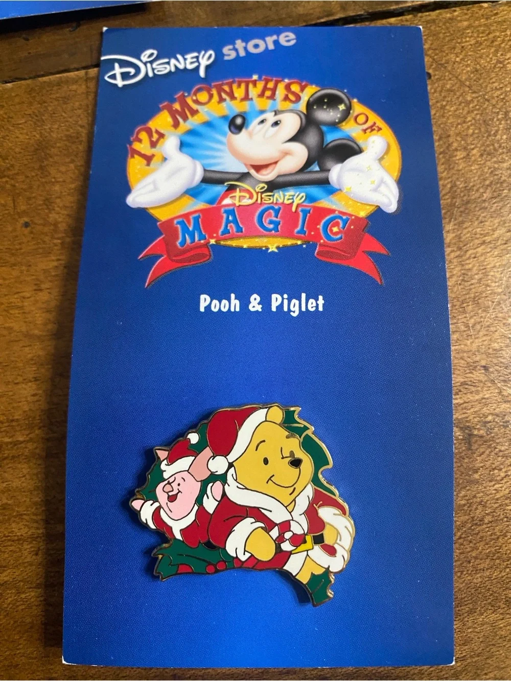 Disney Puzzle Piece Christmas Wreath Set Holiday Character Pin Set -